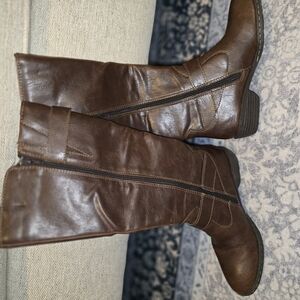 B.O.C. Brown Leather Women's Boots